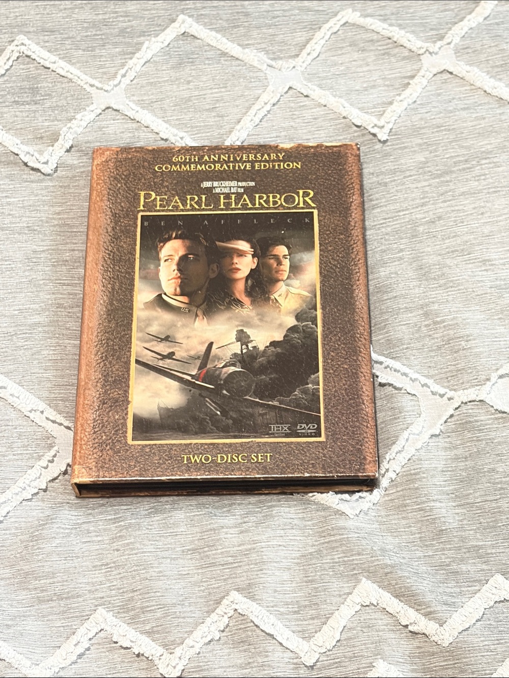 Pearl Harbor 60th anniversary commemorative DVD Set - Black/Gray Discs